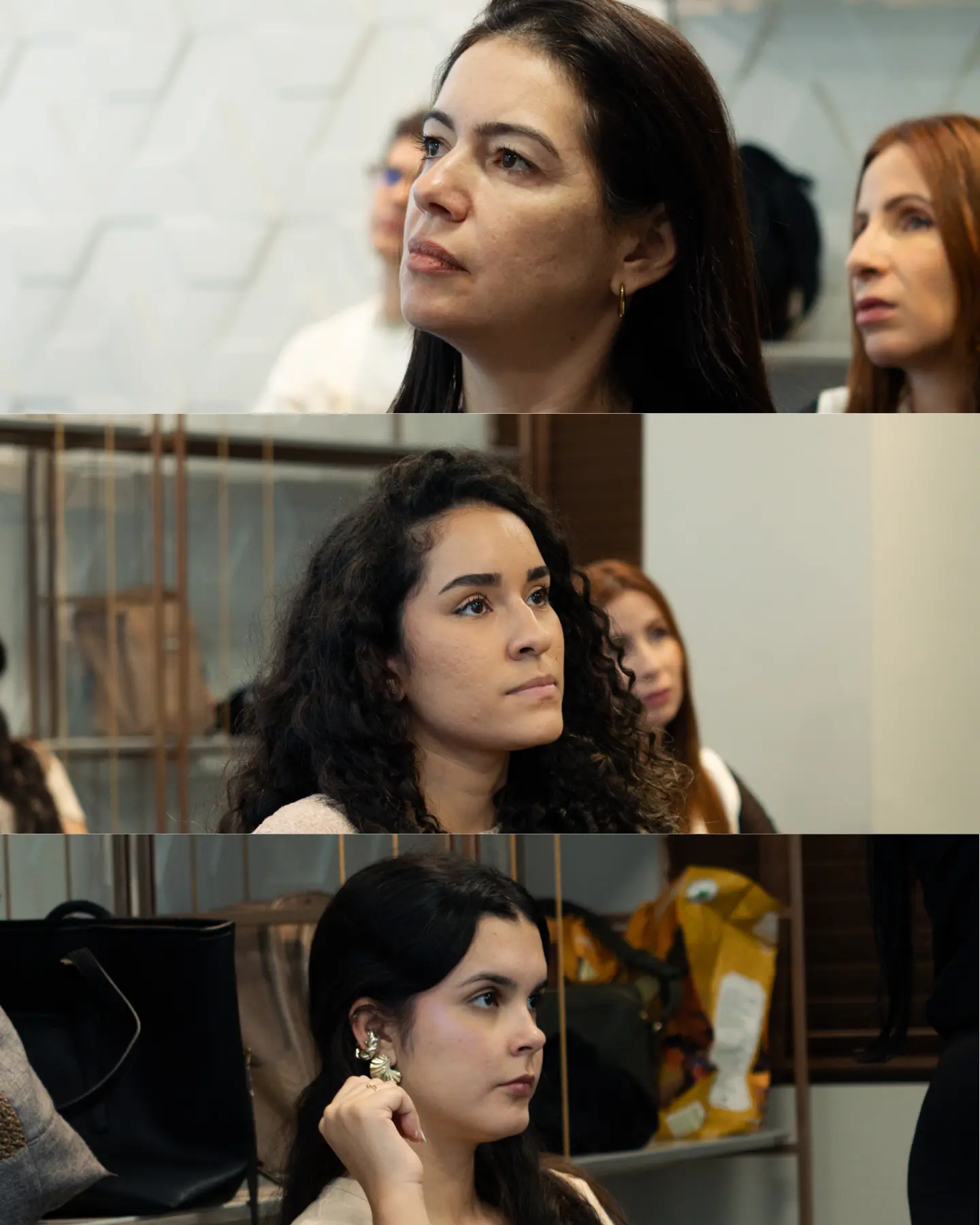 Participantes atentas durante a imersão